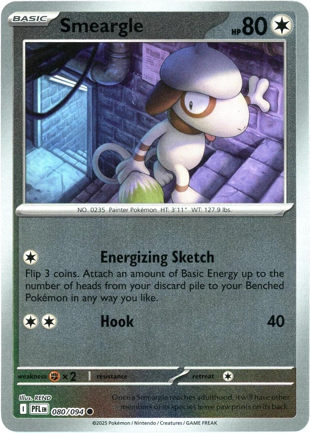 Smeargle [Reverse Holo]